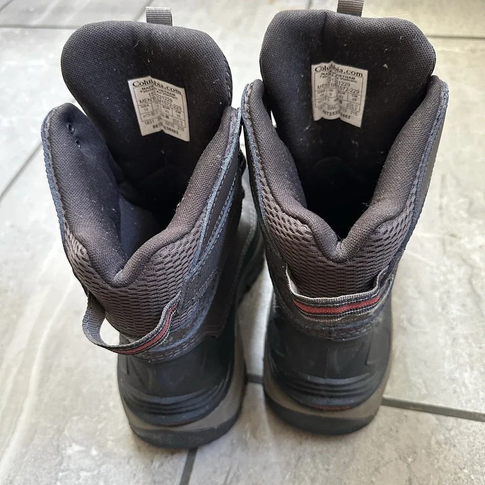 Columbia Shoes Mens 10 Winter Boots Bugaboot Waterproof Techlite Insulated Hi